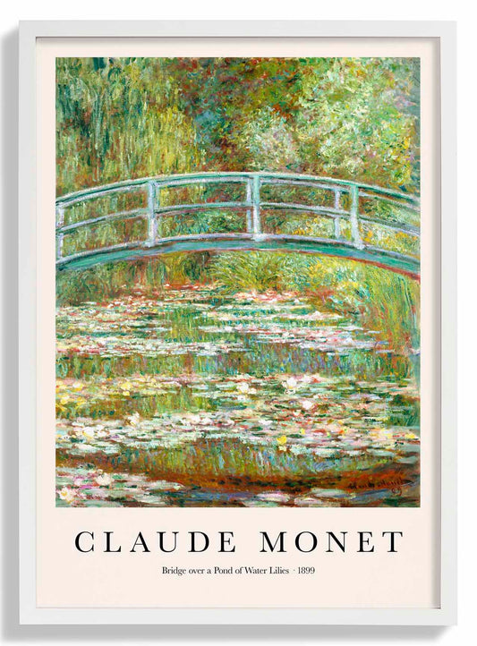 Bridge Over a Pond of Waterlillies by Claude Monet