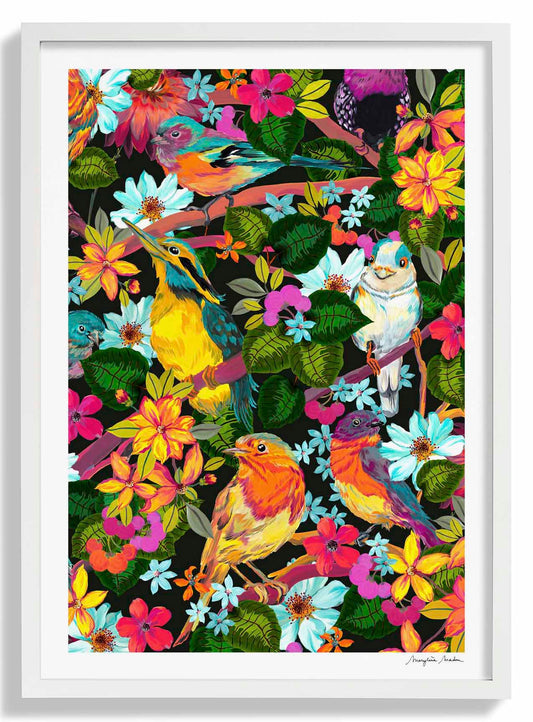 Waldvögel VERTICAL von MARYLENE MADOU