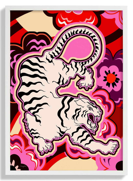 Japanische Tigerblume von MARYLENE MADOU