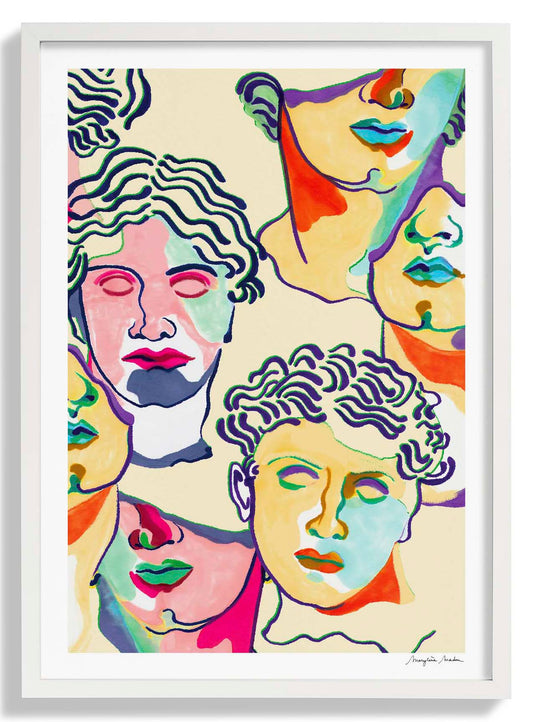 Griechische Statuen von MARYLENE MADOU