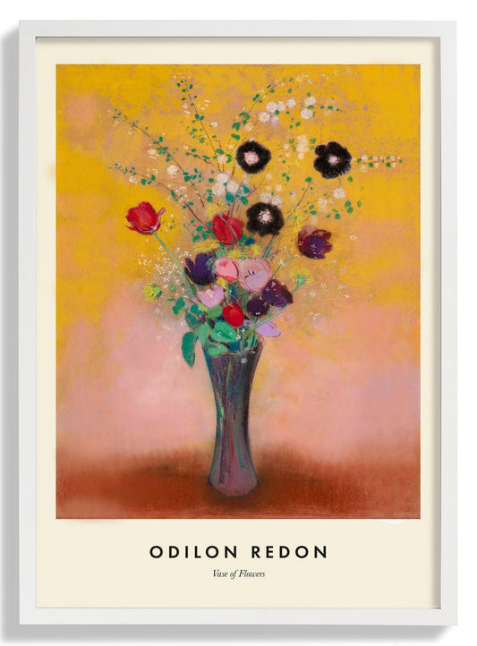 Vase of Flowers by Odilon Redon