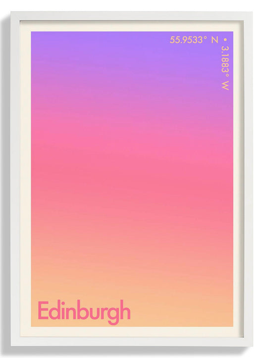 Edinburgh Sunset City