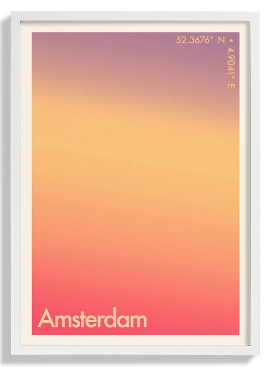 Amsterdam Sunset City