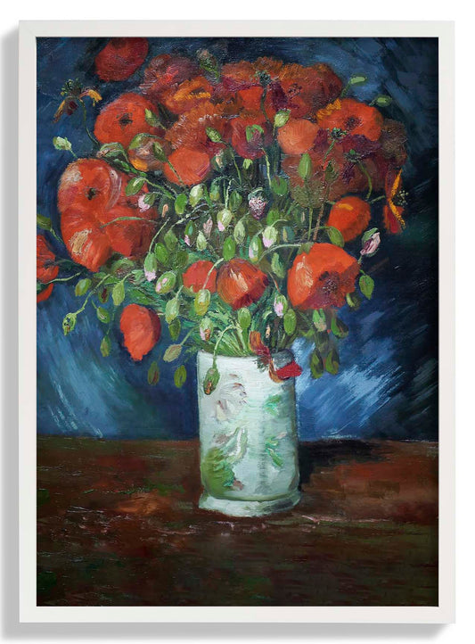 Vase with Poppies by Van Gogh