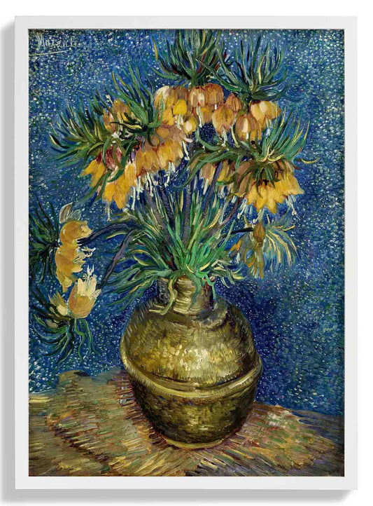Imperial Fritillaries in a Copper Vase by Van Gogh