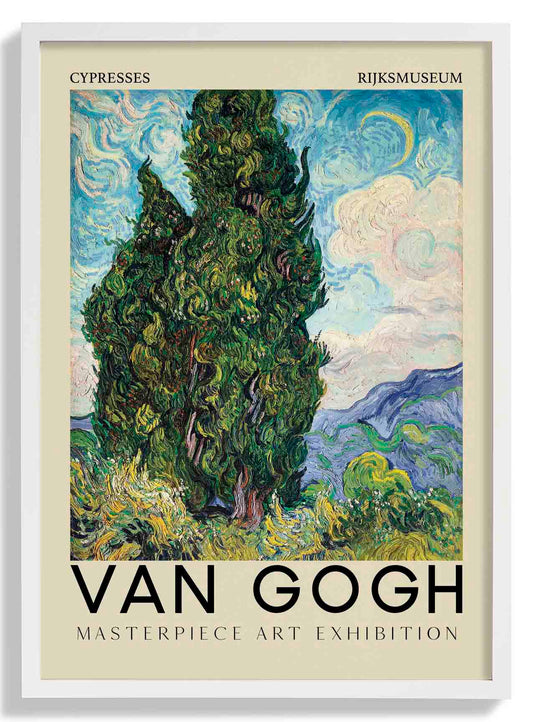 Cypresses by Van Gogh