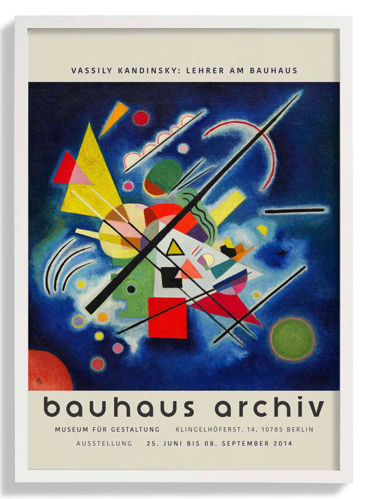 Blue Painting by Wassily Kandinsky Exhibition