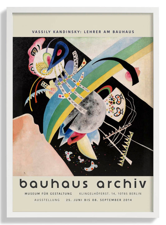 Circles on Black by Wassily Kandinsky Exhibition