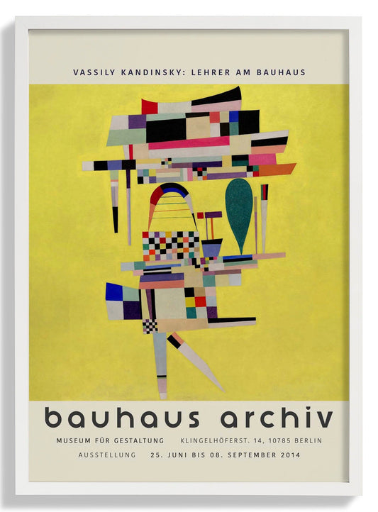 Yellow Painting by Wassily Kandinsky Exhibition