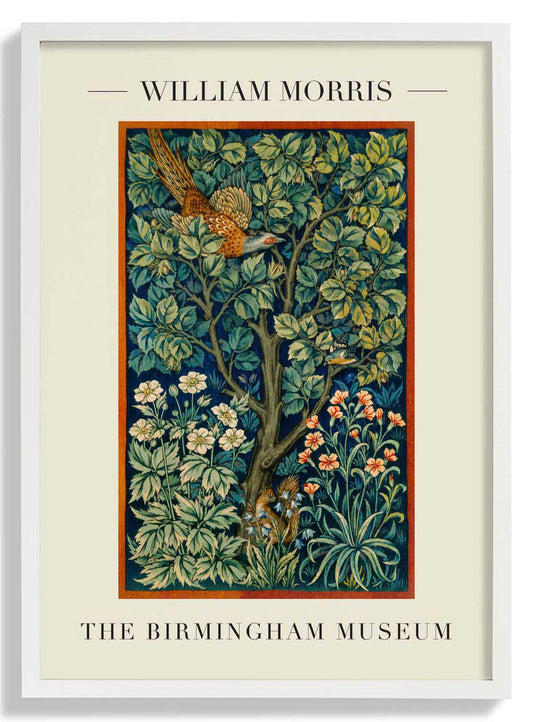 William Morris Peacock Pheasant Art Exhibition