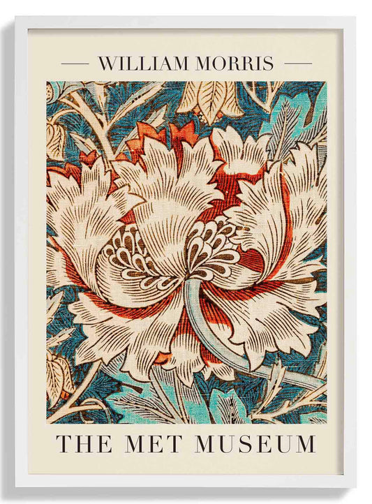 William Morris Honeysuckle Pattern III Art Exhibition