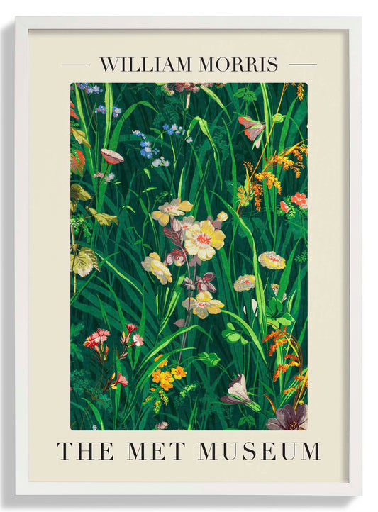 William Morris Grass with Lavender Art Exhibition