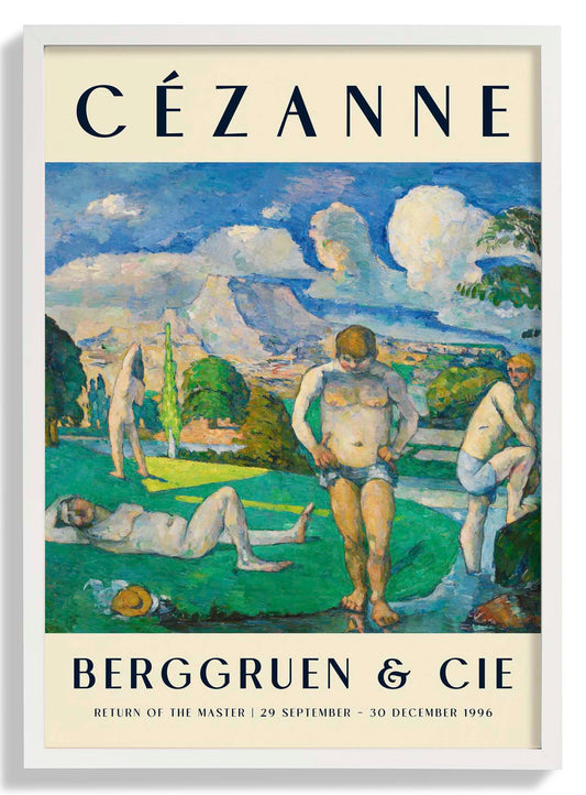 Bathers at Rest Art Exhibition By Paul Cézanne