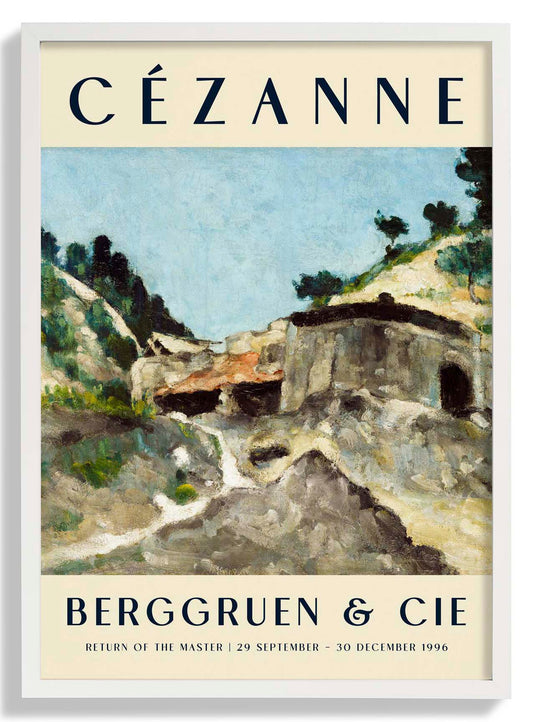 Landscape with Water Mill Art Exhibition By Paul Cézanne
