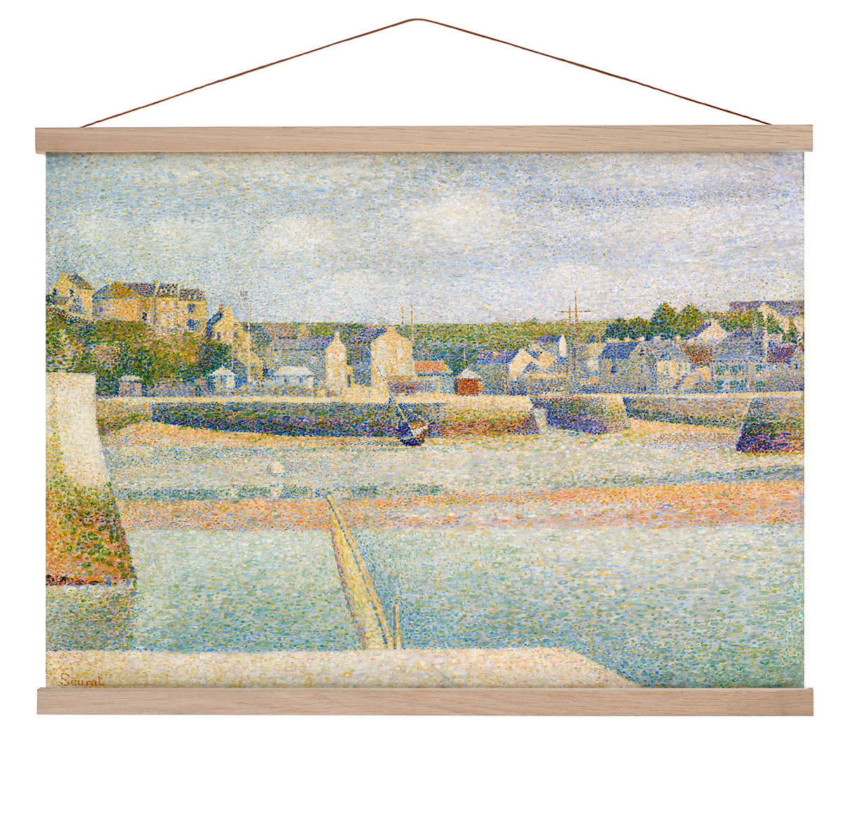 Der Außenhafen von Georges Seurat