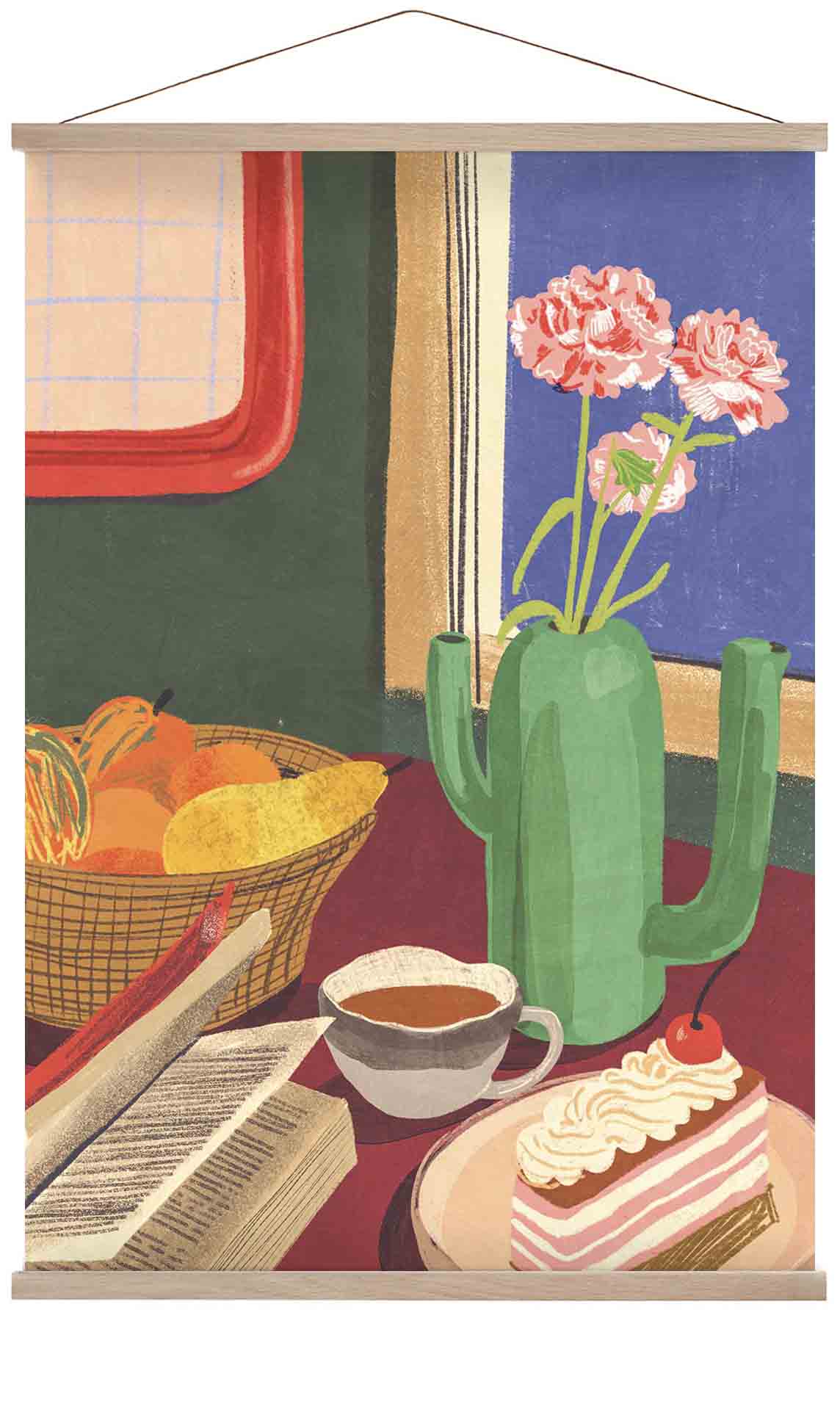 Book coffee and cake By Gigi Rosado