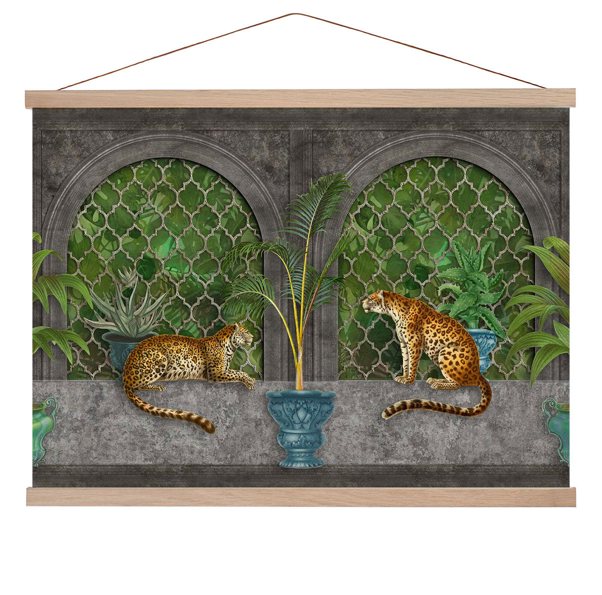 Cheetah Jungle Palace 2 by Andrea Haase