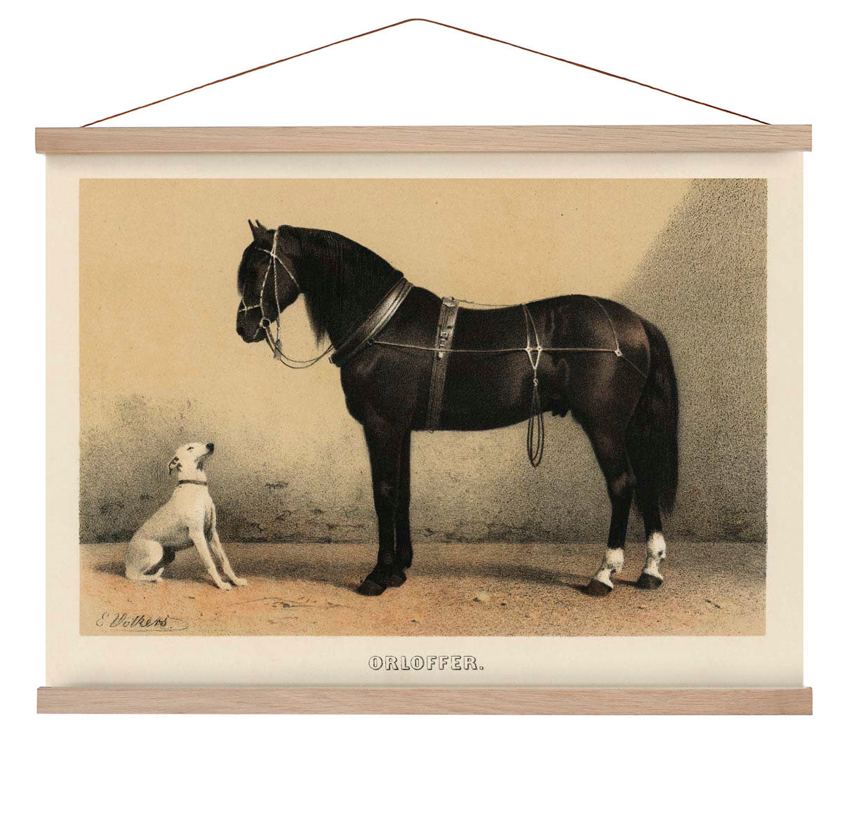Orloff Pferd & Hund Poster