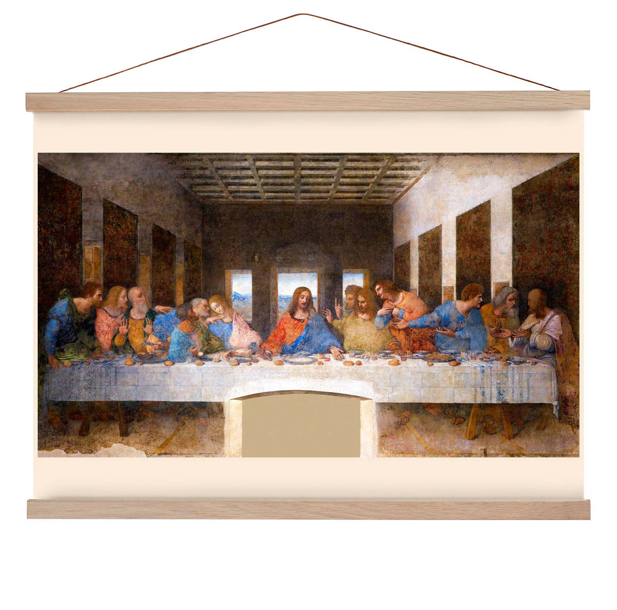 Das letzte Abendmahl von Leonardo Da Vinci