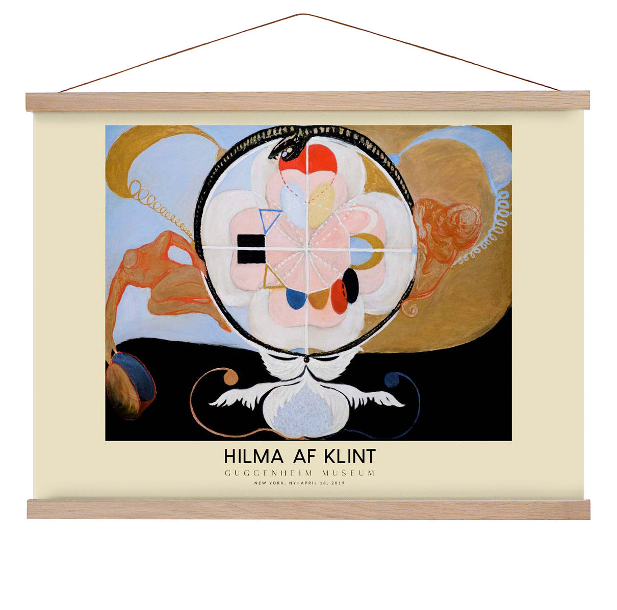 Hilma Af Klint Ausstellungsplakat Evolution Nr 13