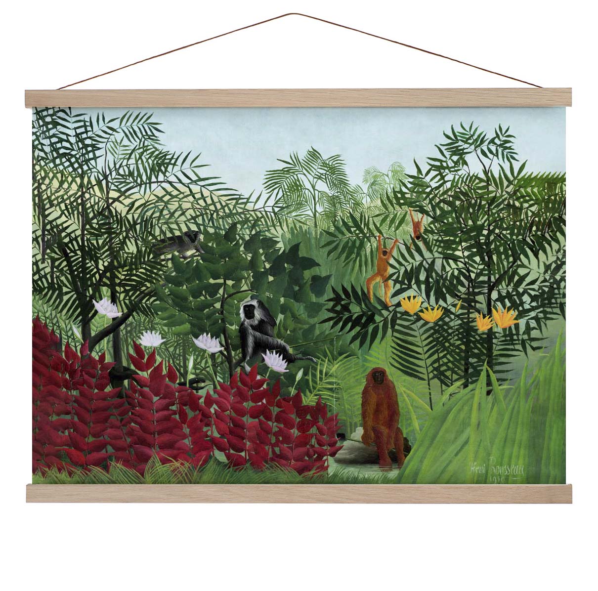 Tropischer Wald von Rousseau Kunstdruck