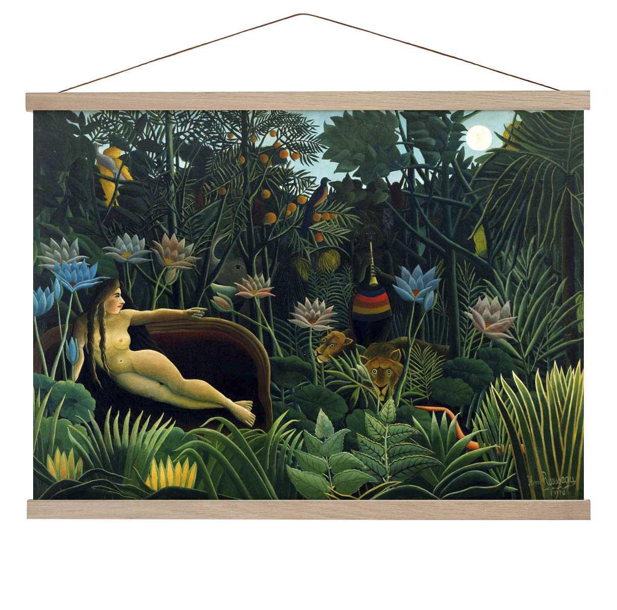 Der Traum von Rousseau Kunstdruck