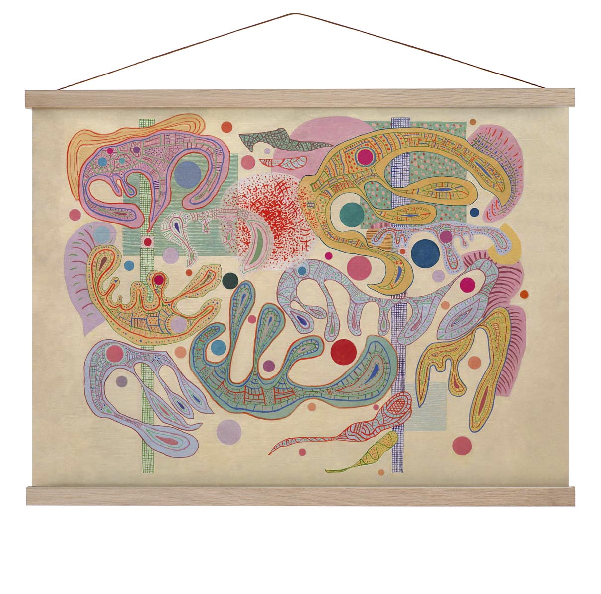 Capricious Forms by Wassily Kandinsky