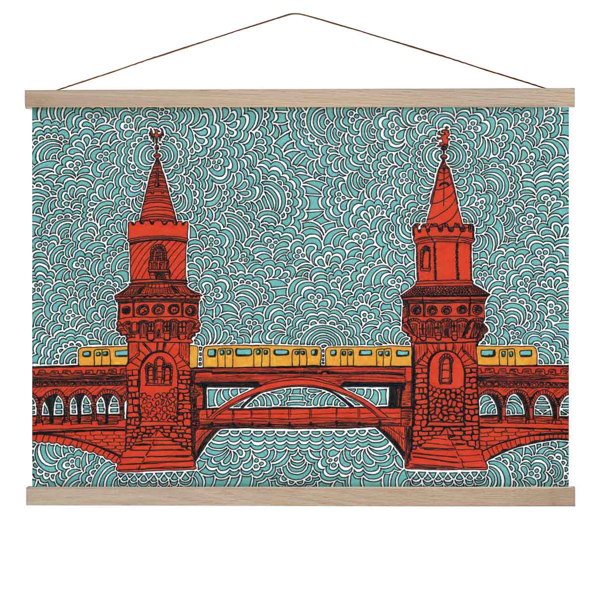 Berlin Oberbaumbrücke von Kaitlyn Parker