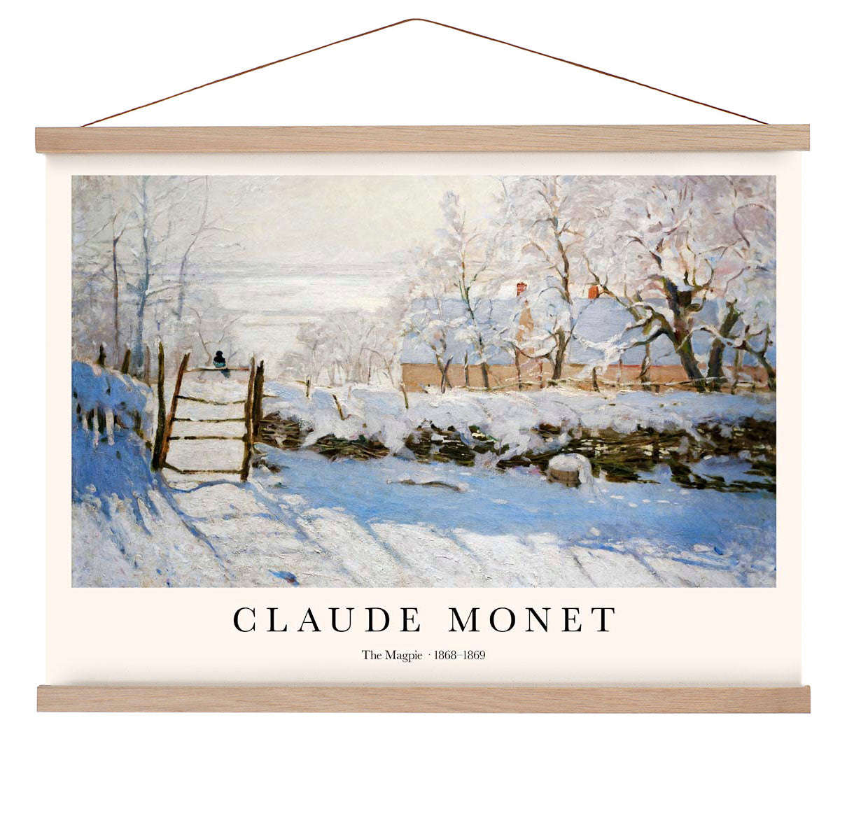Die Elstern von Claude Monet