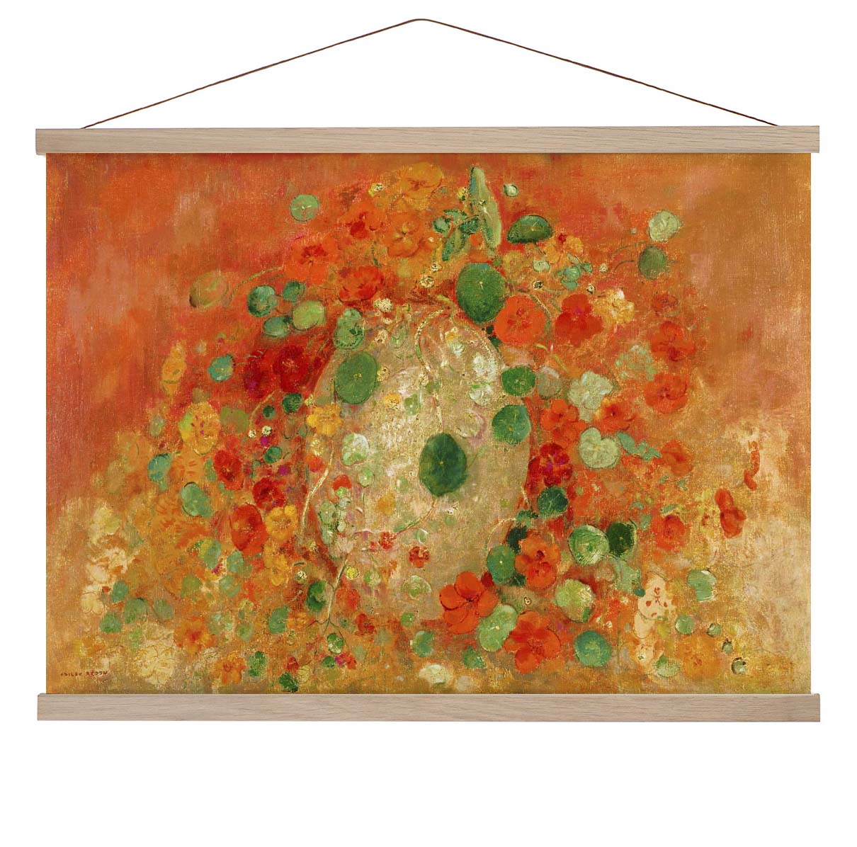 Kapuzinerkresse Gemälde von Odilon Redon