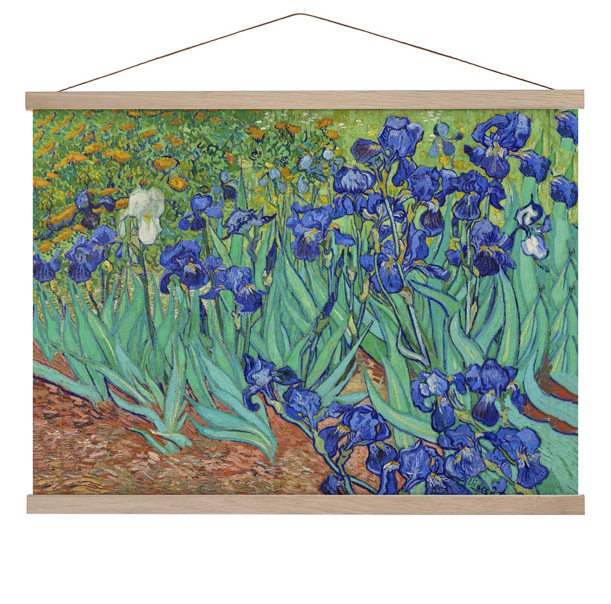 Schwertlilien von Van Gogh Kunst Poster