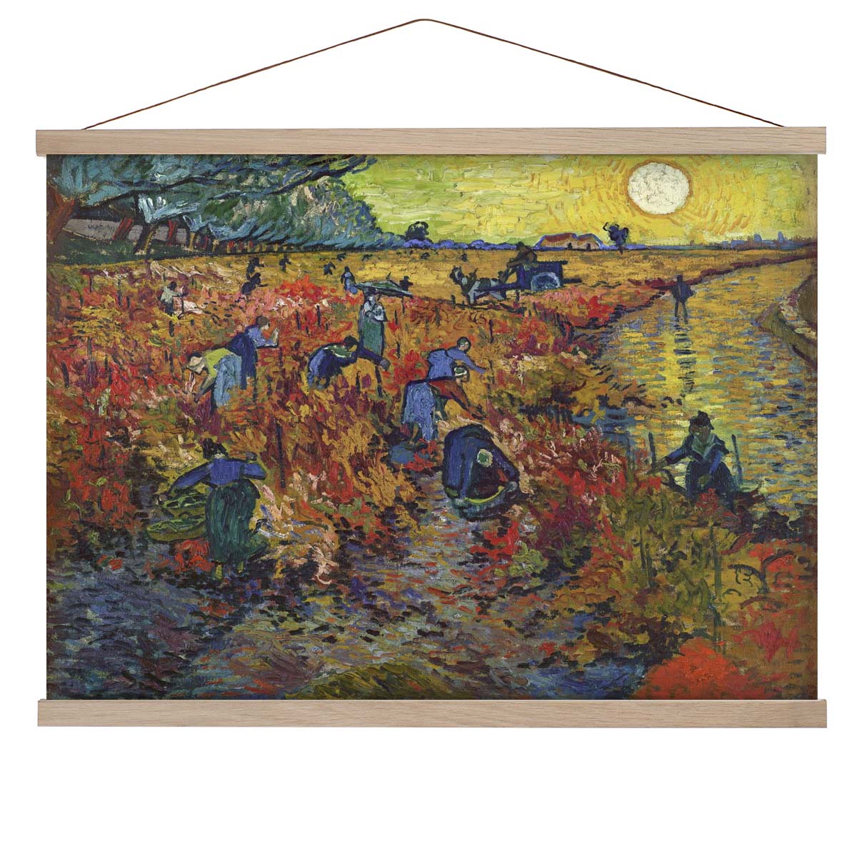 Der rote Weinberg von Van Gogh