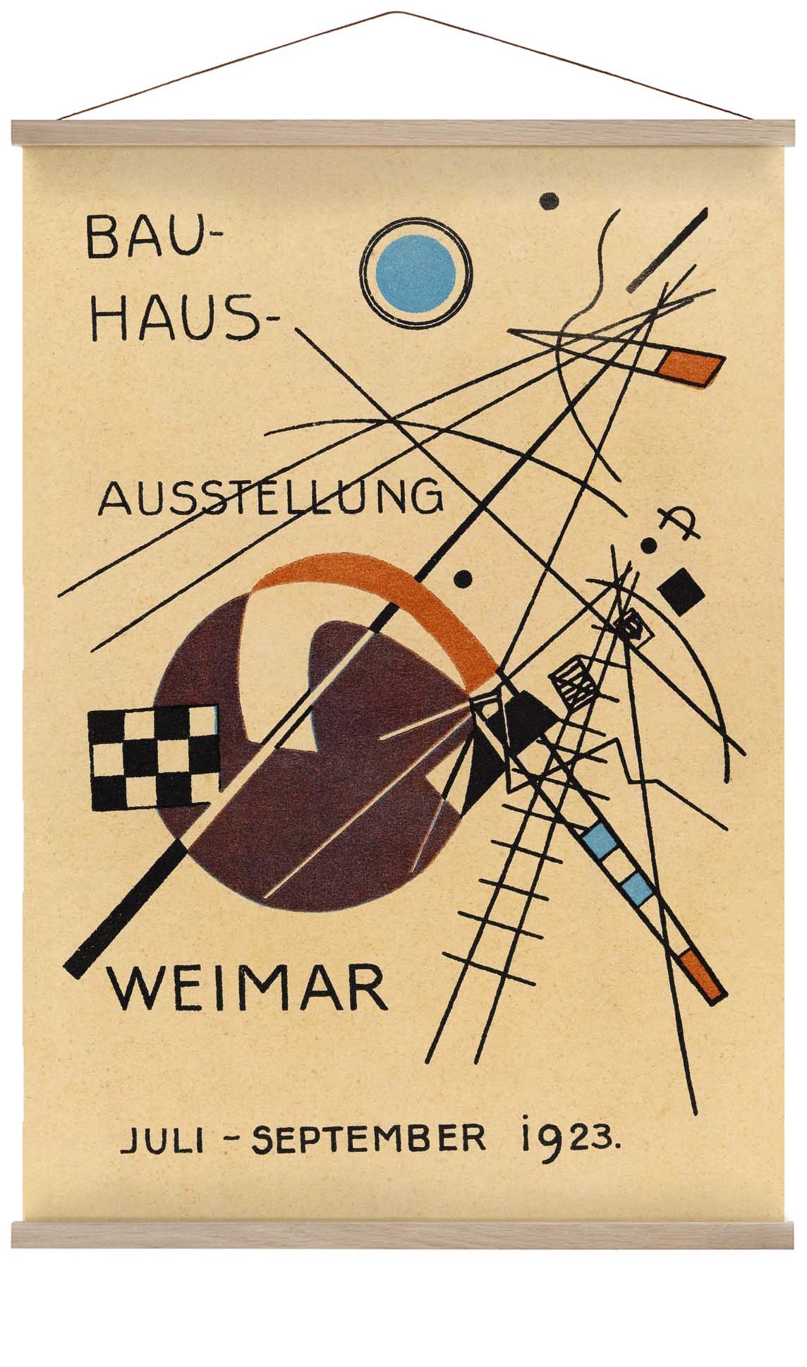 Bauhaus Ausstellung 1923 Weimar by Wassily Kandinsky