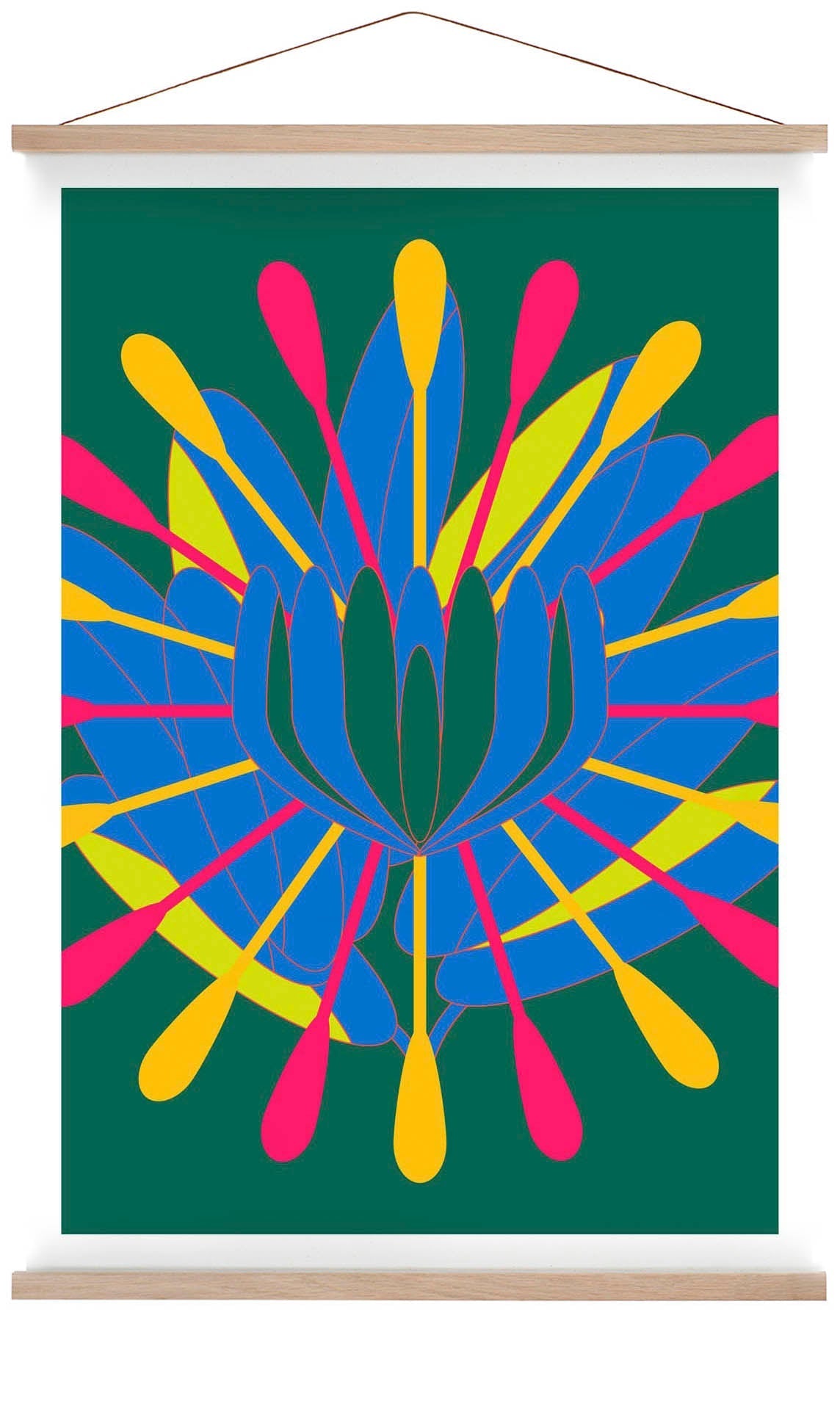 Botanical Geometric Nr 5 by Cinthya Godoy