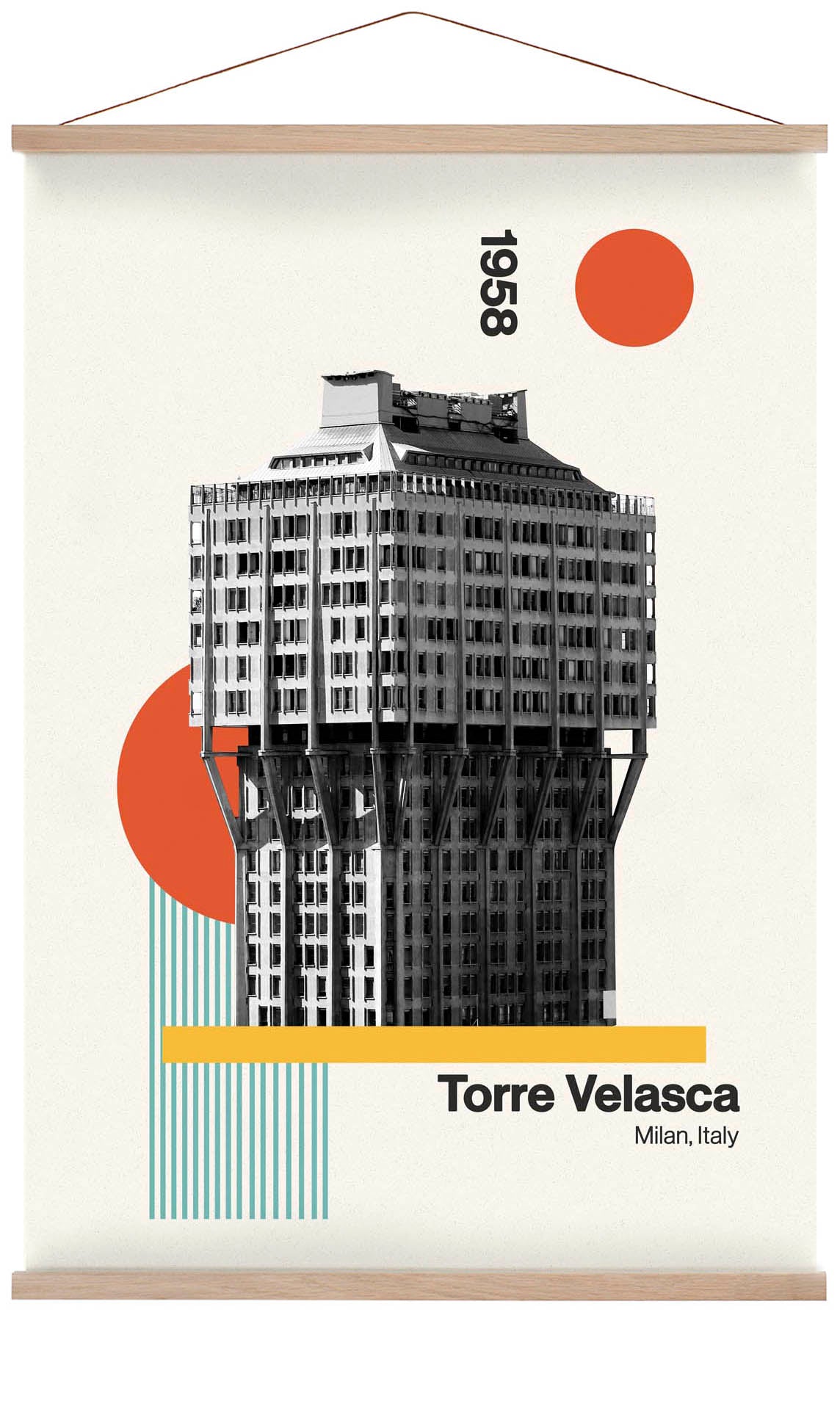 Torre Velasca by Nico Tracey