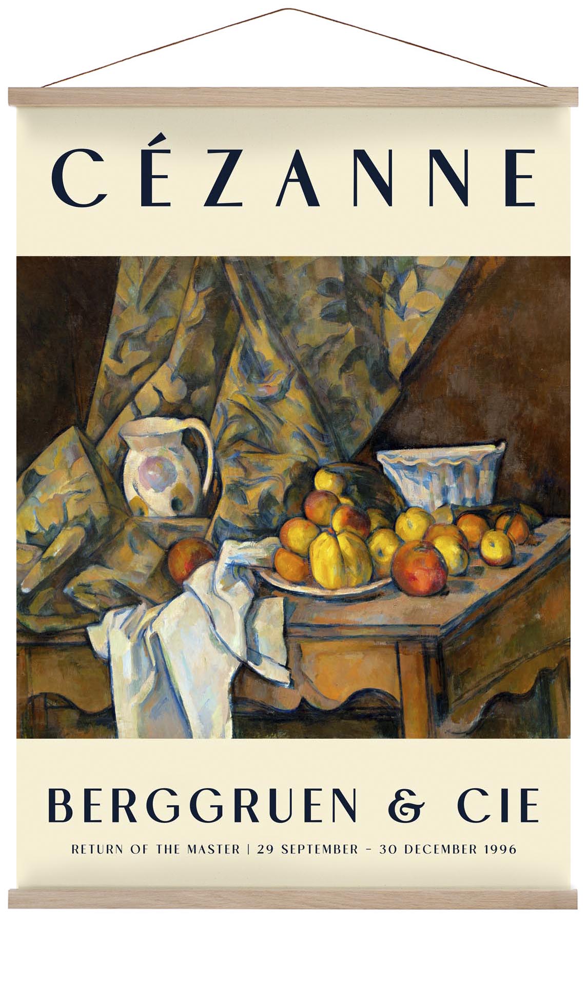 Apples & Peaches Art Exhibition By Paul Cézanne