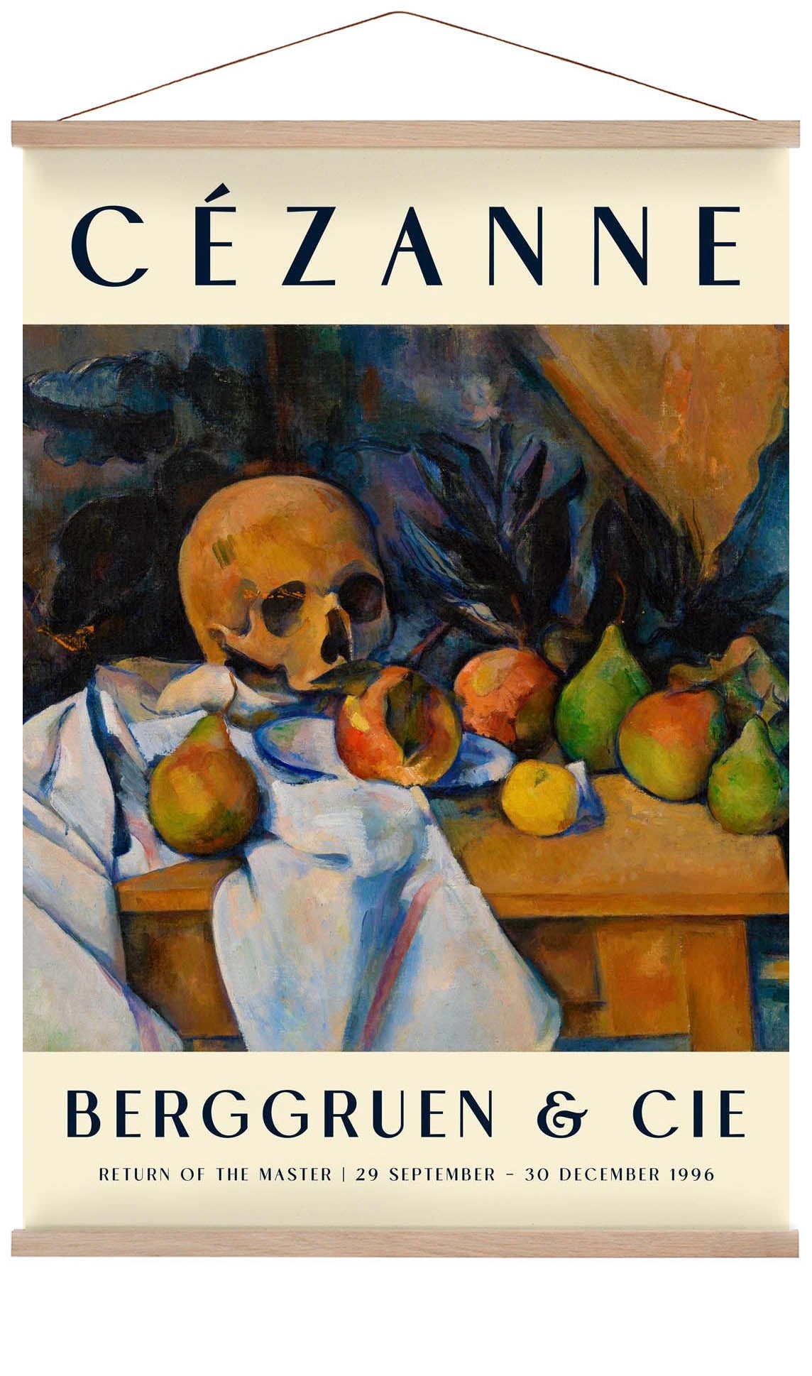 Cézanne Still Life with Skull Art Exhibition