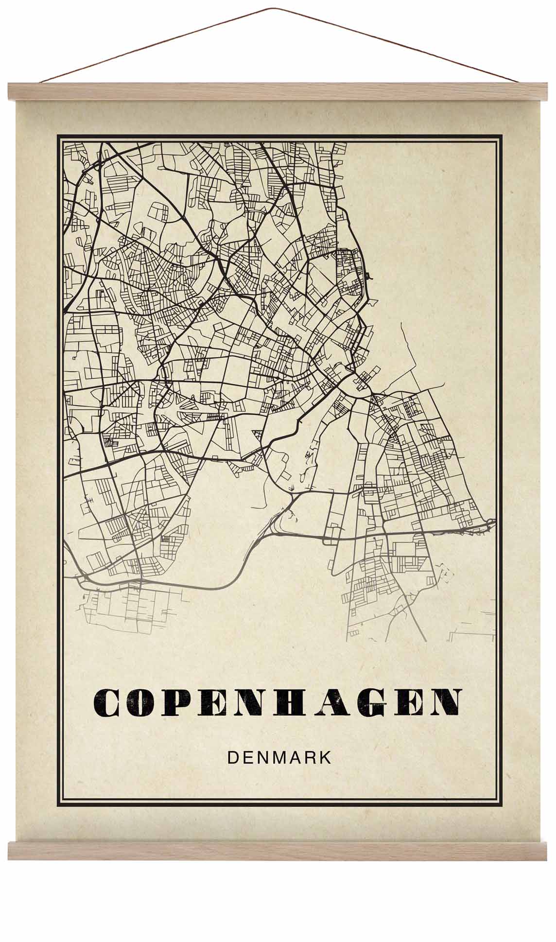 Copenhagen City Sepia