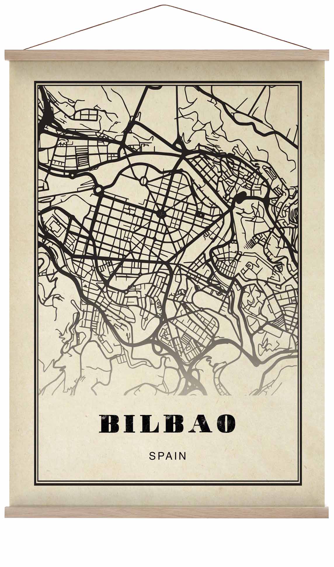 Bilbao City Sepia