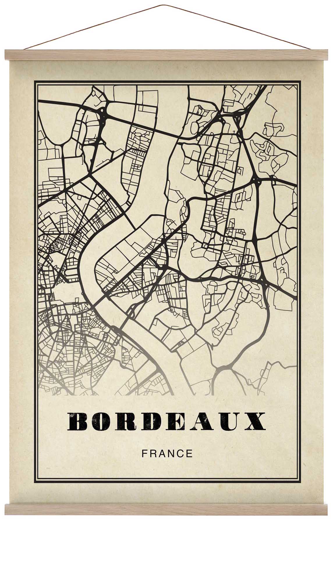 Bordeaux City Sepia