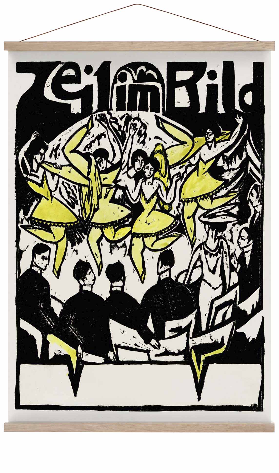 Dancers at the Ice Palace by Ernst Kirchner