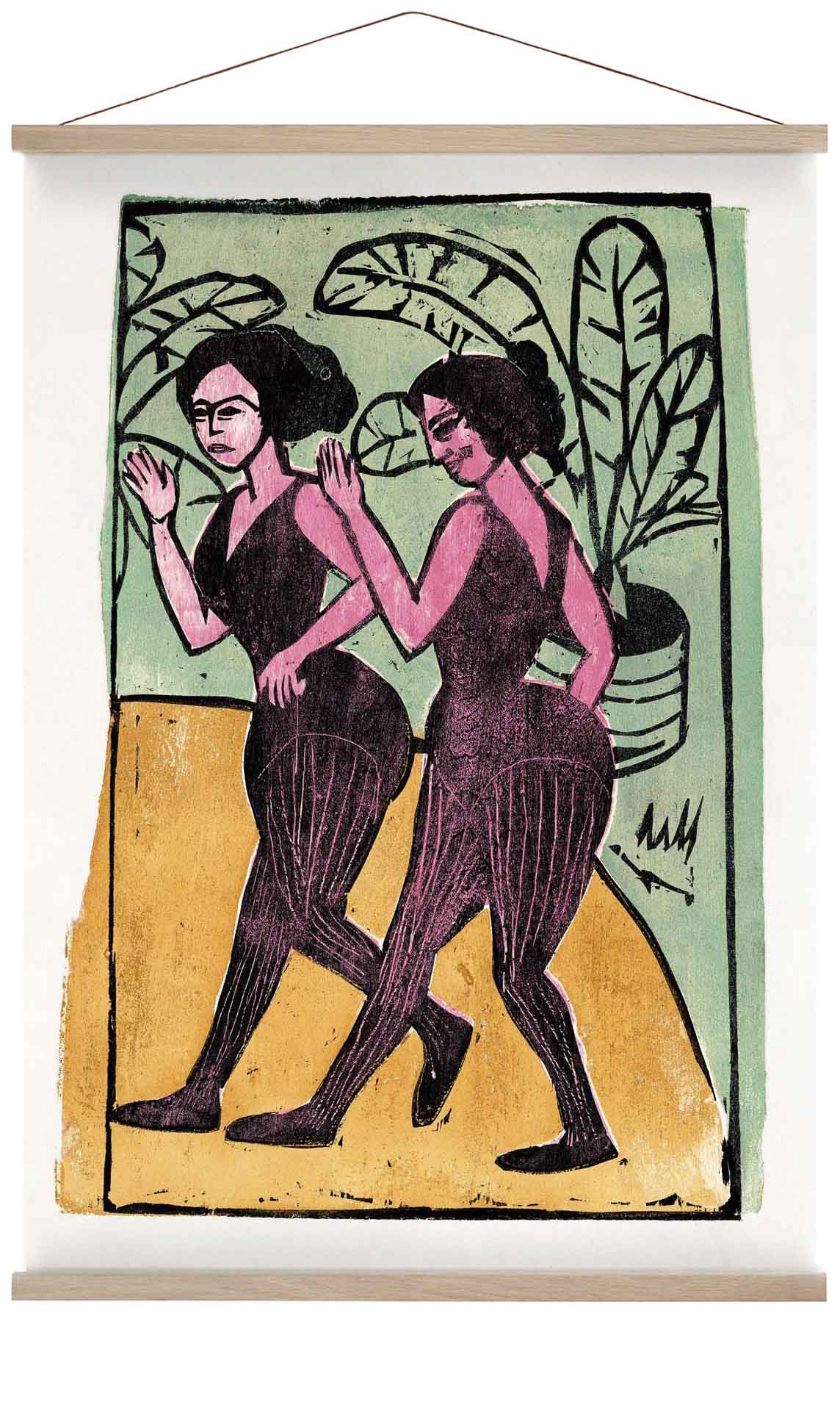English Step Dancers by Ernst Kirchner
