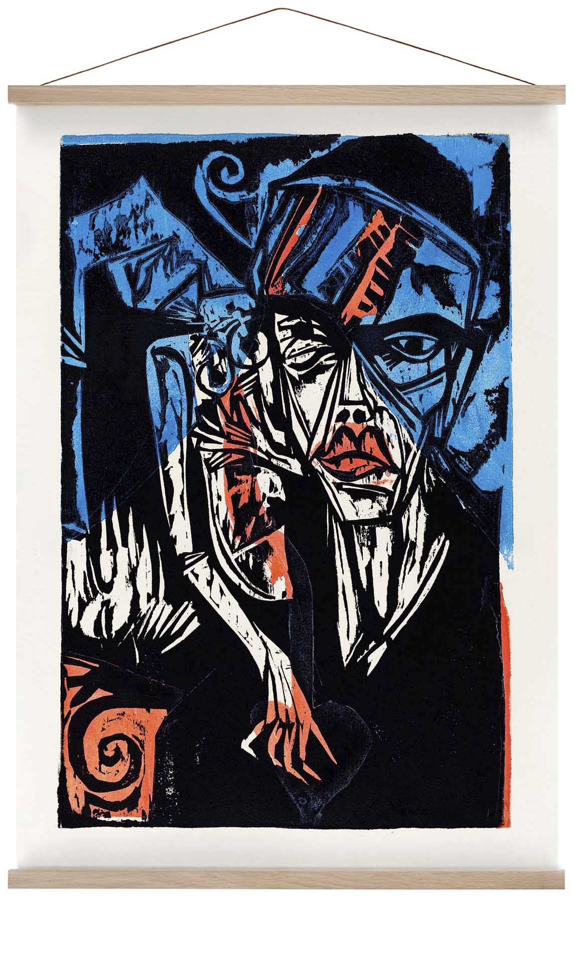 The Agonies of Love by Ernst Kirchner