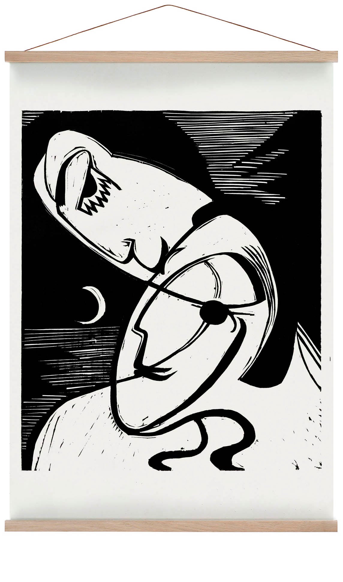 The Kiss by Ernst Kirchner