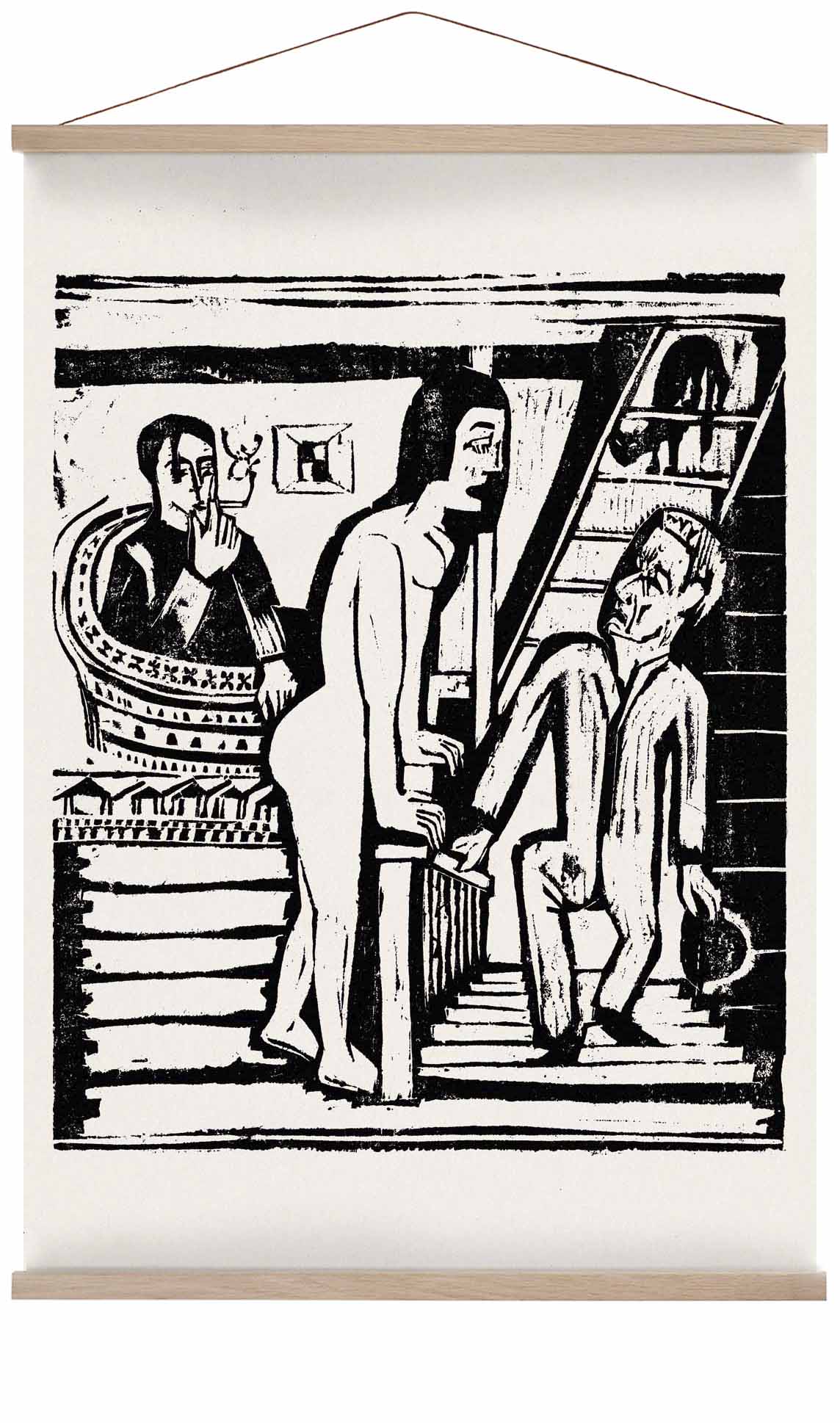 The Visit by Ernst Kirchner