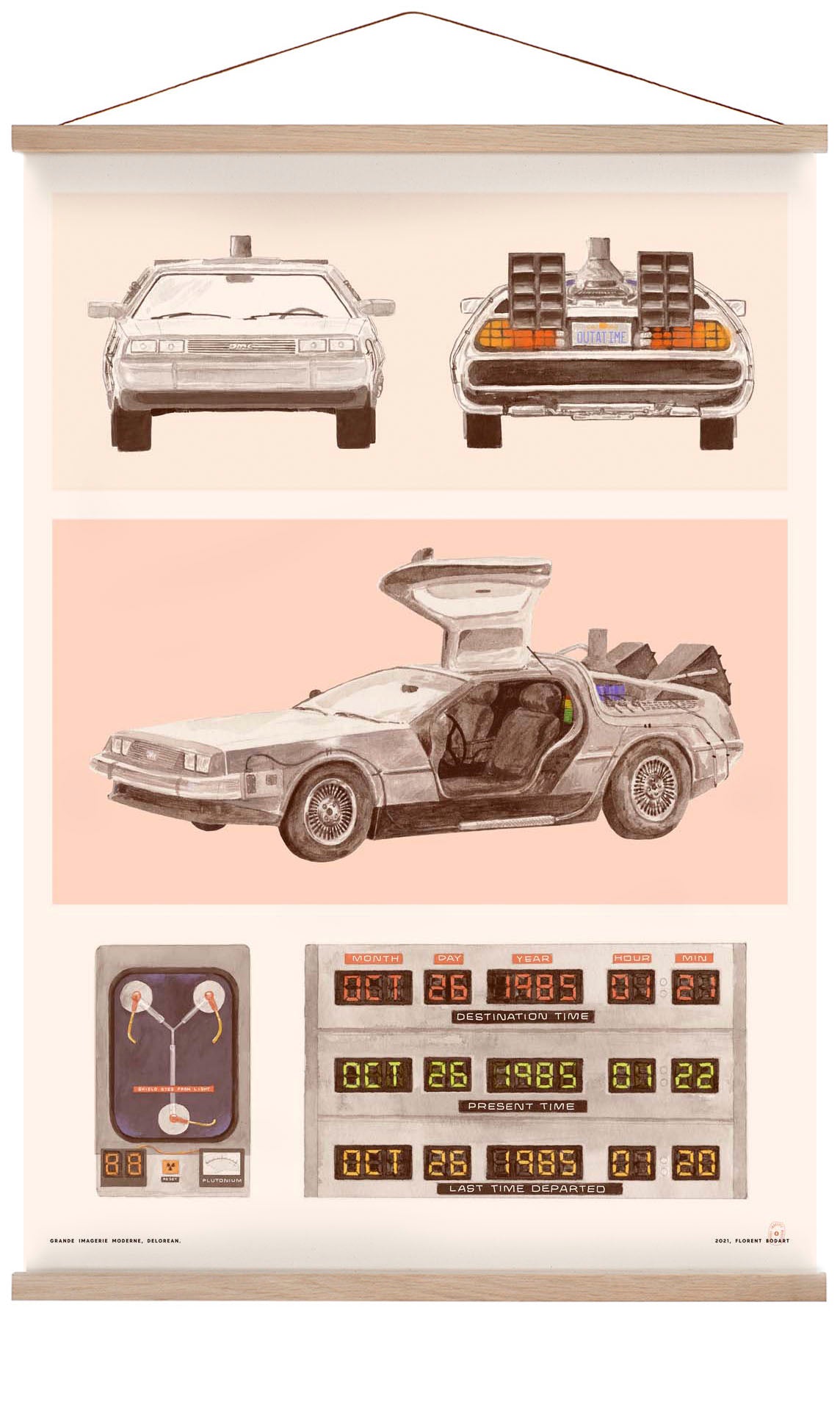 Delorean by Florent Bodart
