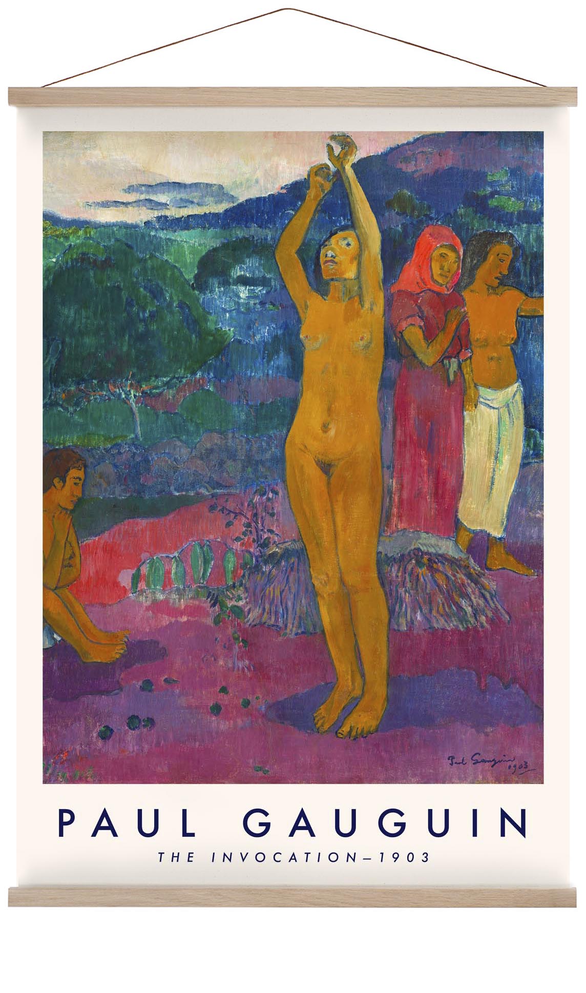 The Invocation by Paul Gauguin