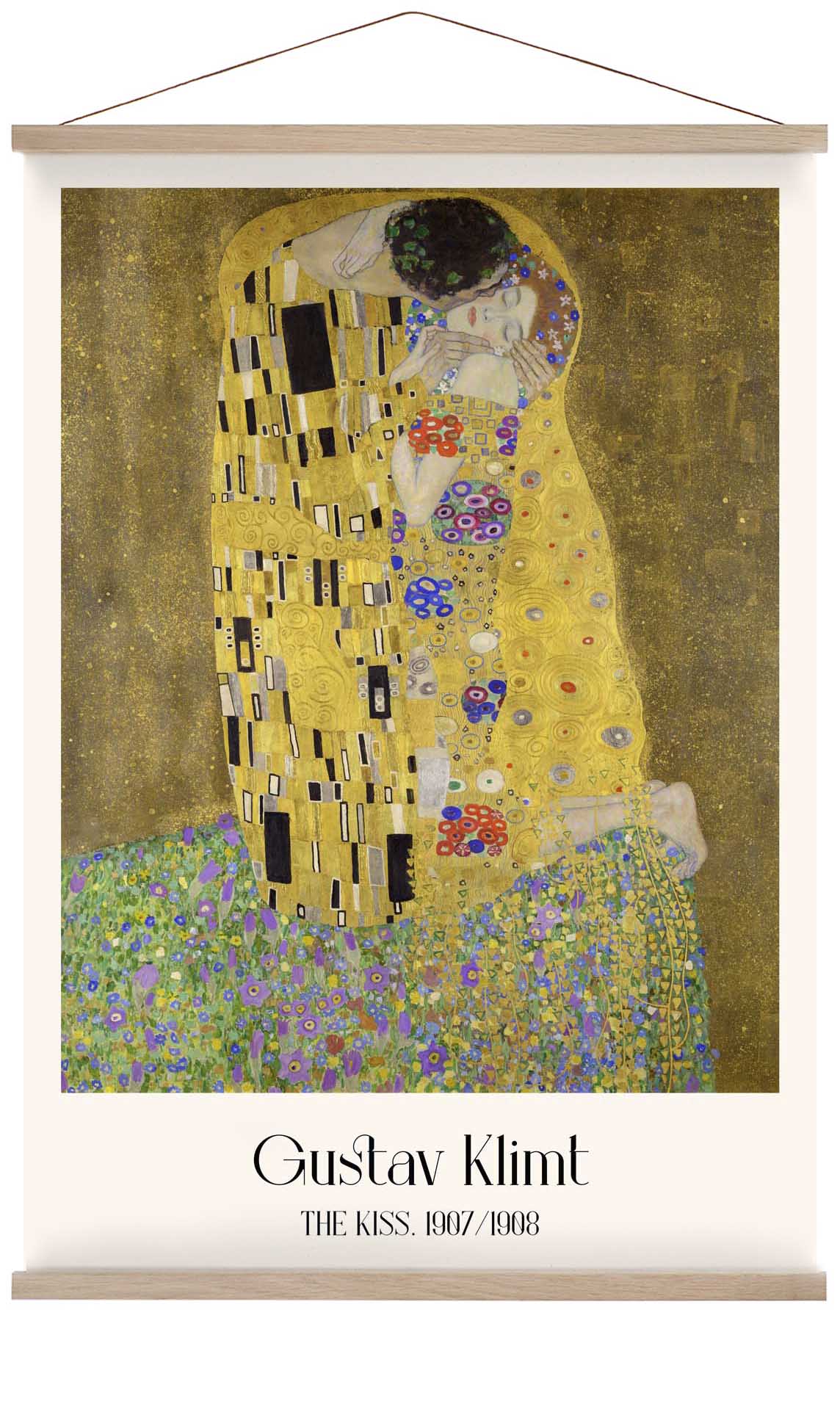 The Kiss by Gustav Klimt