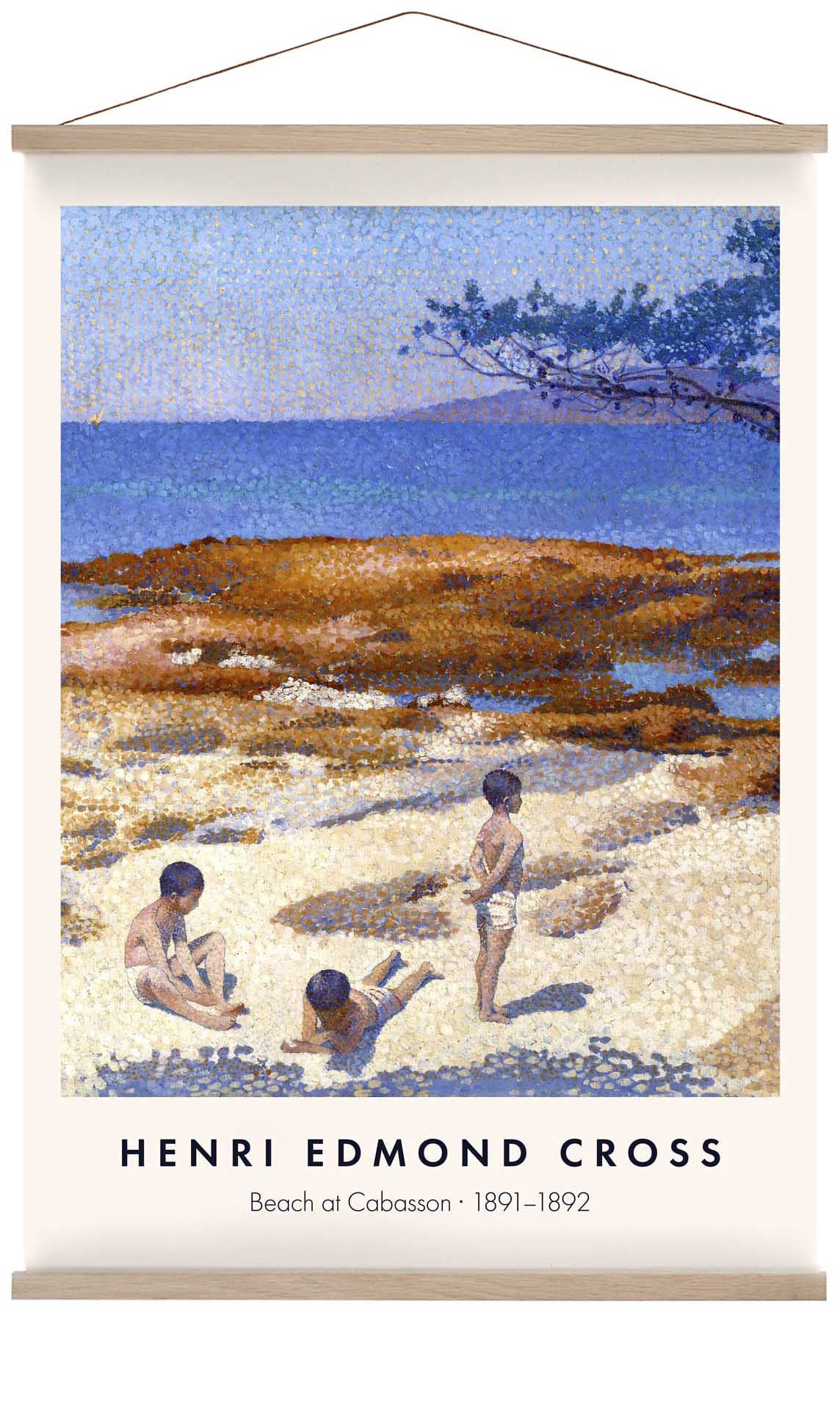 Beach at Cabasson by Henri Edmond Cross