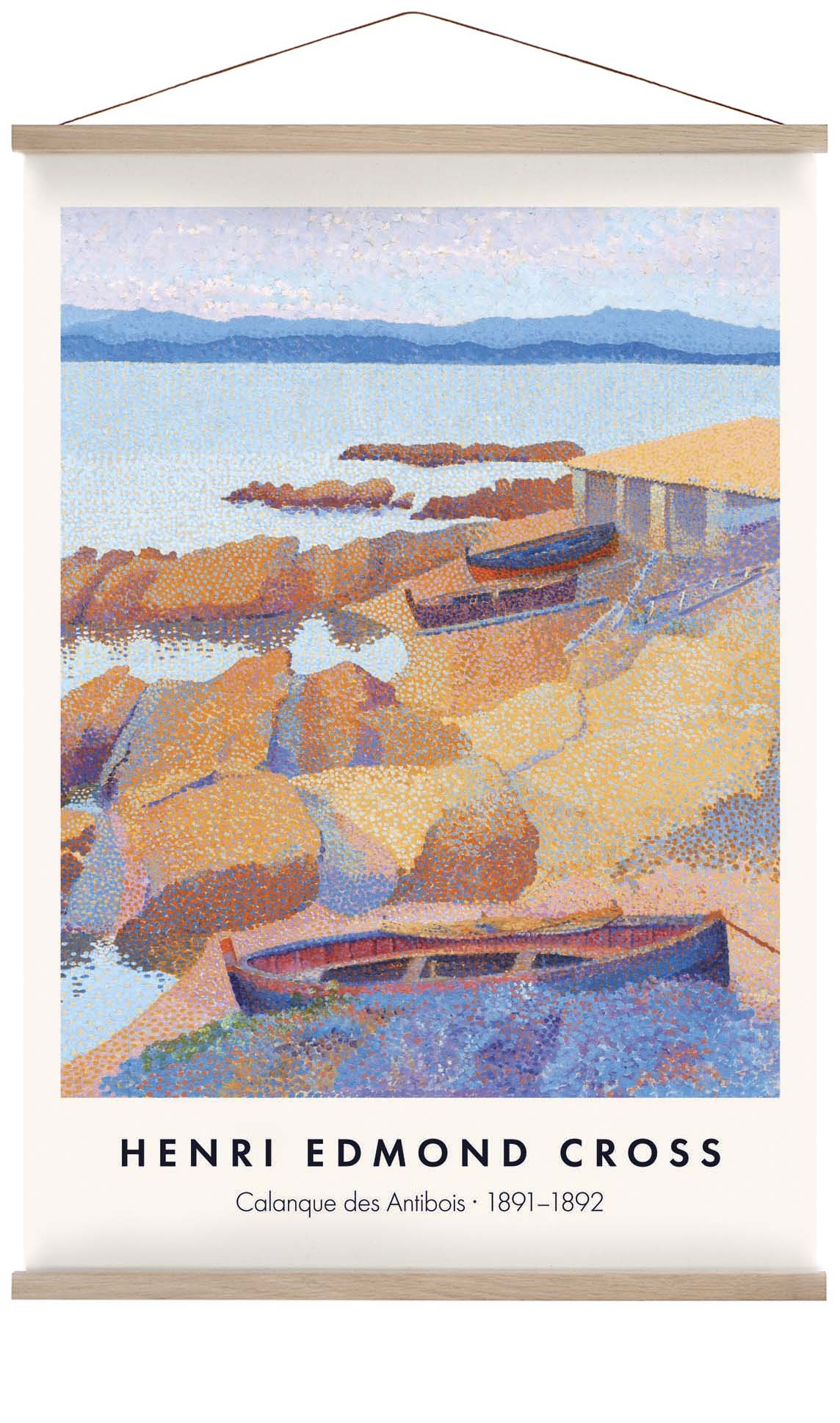 Calanque des Antibois by Henri Edmond Cross
